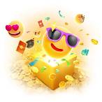 emoji riches slot png